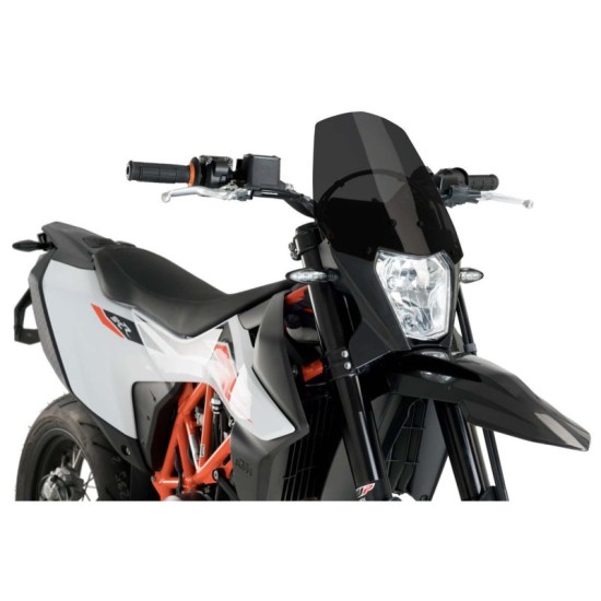 PUIG CUPOLINO NAKED N.G. SPORT KTM 690 SMC R 2019-2023 FUME SCURO PUIG CUPOLINO NAKED N.G. SPORT KTM 690 SMC R 2019-2023 FUME SCURO