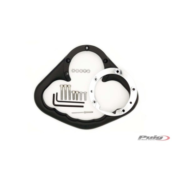 PUIG MANIGLIA PASSEGGERO APRILIA RSV4 RF/RR 2015-2020 NERO