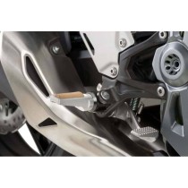 PUIG POGGIAPIEDI MODELLO VINTAGE COLORE SILVER - Dimensioni: 72x27 mm. Peso: 90 gr. - 9189P