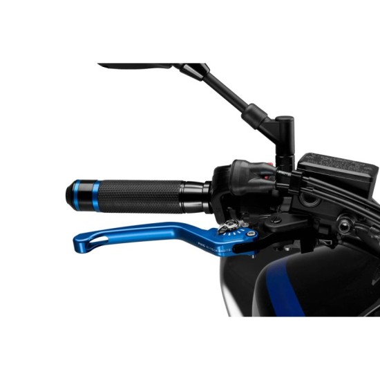 PUIG LEVA 3.0 FRENO FISSA BLU E SELETTORE ARGENTO PUIG LEVA 3.0 FRENO FISSA BLU E SELETTORE ARGENTO