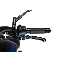 PUIG LEVA 3.0 FRIZIONE ESTENSIBILE E PIEGHEVOLE CON CORPO CENTRALE NERO ESTENSIONE NERO E SELETTORE BLU