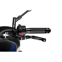 PUIG LEVA 3.0 FRIZIONE ESTENSIBILE E PIEGHEVOLE CON CORPO CENTRALE NERO ESTENSIONE NERO E SELETTORE ROSSO