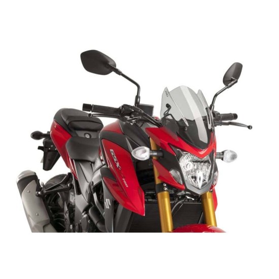 PUIG CUPOLINO NAKED N.G. SPORT SUZUKI GSX-S750 2017-2021 FUME CHIARO PUIG CUPOLINO NAKED N.G. SPORT SUZUKI GSX-S750 2017-2021 FUME CHIARO