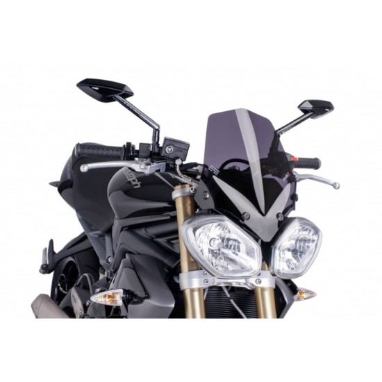 PUIG CUPOLINO NAKED N.G. SPORT TRIUMPH SPEED TRIPLE R 2012-2015 FUME SCURO PUIG CUPOLINO NAKED N.G. SPORT TRIUMPH SPEED TRIPLE R 2012-2015 FUME SCURO
