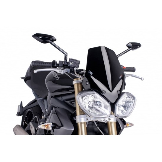 PUIG CUPOLINO NAKED N.G. SPORT TRIUMPH SPEED TRIPLE R 2012-2015 NERO PUIG CUPOLINO NAKED N.G. SPORT TRIUMPH SPEED TRIPLE R 2012-2015 NERO