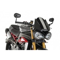 PUIG CUPOLINO NAKED N.G. SPORT TRIUMPH STREET TRIPLE R/RS 2017-2019 NERO PUIG CUPOLINO NAKED N.G. SPORT TRIUMPH STREET TRIPLE R/RS 2017-2019 NERO
