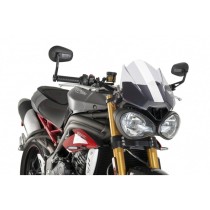 PUIG CUPOLINO NAKED N.G. SPORT TRIUMPH STREET TRIPLE R/RS 2017-2019 TRASPARENTE PUIG CUPOLINO NAKED N.G. SPORT TRIUMPH STREET TRIPLE R/RS 2017-2019 TRASPARENTE