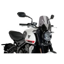PUIG CUPOLINO NAKED N.G. SPORT TRIUMPH TRIDENT 660 2021-2023 FUME SCURO PUIG CUPOLINO NAKED N.G. SPORT TRIUMPH TRIDENT 660 2021-2023 FUME SCURO