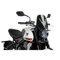 PUIG CUPOLINO NAKED N.G. SPORT TRIUMPH TRIDENT 660 2021-2023 NERO PUIG CUPOLINO NAKED N.G. SPORT TRIUMPH TRIDENT 660 2021-2023 NERO