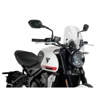 PUIG CUPOLINO NAKED N.G. SPORT TRIUMPH TRIDENT 660 2021-2023 TRASPARENTE PUIG CUPOLINO NAKED N.G. SPORT TRIUMPH TRIDENT 660 2021-2023 TRASPARENTE