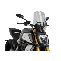 PUIG CUPOLINO NAKED N.G. TOURING REGOLABILE DUCATI DIAVEL 1260 2019-2022 FUME CHIARO PUIG CUPOLINO NAKED N.G. TOURING REGOLABILE DUCATI DIAVEL 1260 2019-2022 FUME CHIARO