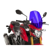 PUIG CUPOLINO NAKED N.G. TOURING SUZUKI GSX-S750 2017-2021 BLU PUIG CUPOLINO NAKED N.G. TOURING SUZUKI GSX-S750 2017-2021 BLU