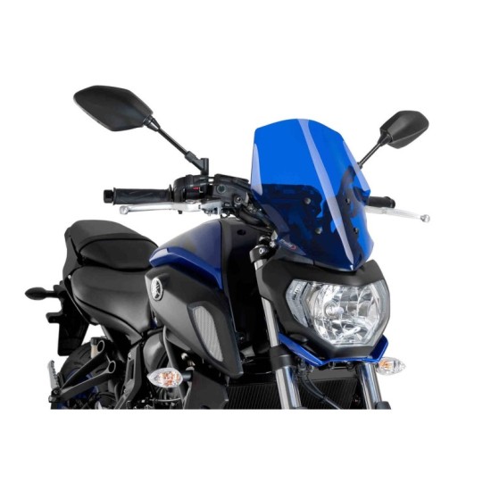 PUIG CUPOLINO NAKED N.G. TOURING YAMAHA MT-07 2018-2020 BLU PUIG CUPOLINO NAKED N.G. TOURING YAMAHA MT-07 2018-2020 BLU