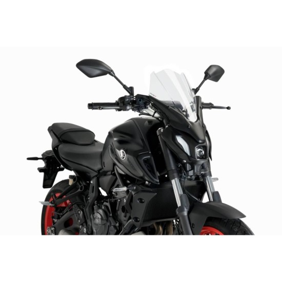 PUIG CUPOLINO NAKED N.G. TOURING YAMAHA MT-07 2021-2023 TRASPARENTE PUIG CUPOLINO NAKED N.G. TOURING YAMAHA MT-07 2021-2023 TRASPARENTE