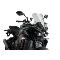 PUIG CUPOLINO NAKED N.G. TOURING YAMAHA MT-10 SP 2022-2023 FUME CHIARO PUIG CUPOLINO NAKED N.G. TOURING YAMAHA MT-10 SP 2022-2023 FUME CHIARO