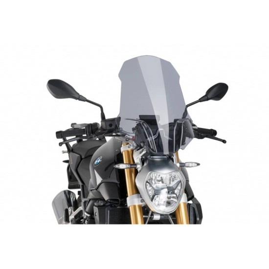 PUIG CUPOLINO NAKED N.G. TOURING-NO SUPP.ORIG. BMW R1200 R 2015-2018 FUME CHIARO PUIG CUPOLINO NAKED N.G. TOURING-NO SUPP.ORIG. BMW R1200 R 2015-2018 FUME CHIARO