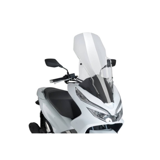 PUIG CUPOLINO V-TECH LINE TOURING HONDA PCX 150 2015-2018 TRASPARENTE PUIG CUPOLINO V-TECH LINE TOURING HONDA PCX 150 2015-2018 TRASPARENTE