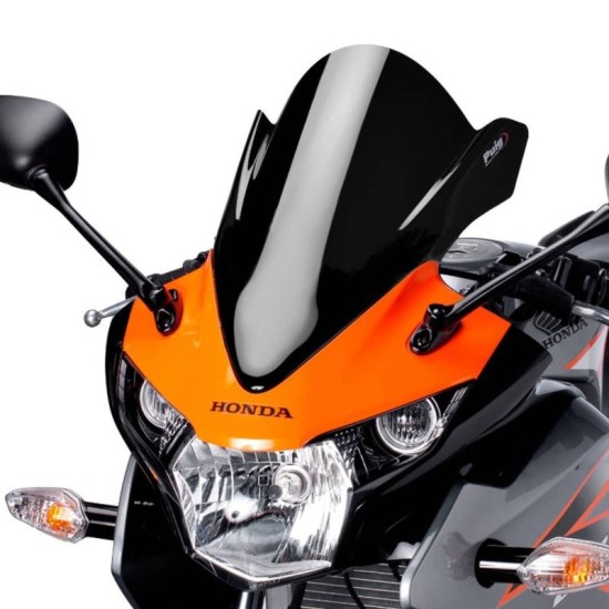 PUIG CUPOLINO Z-RACING HONDA CBR125R 2011-2016 NERO PUIG CUPOLINO Z-RACING HONDA CBR125R 2011-2016 NERO