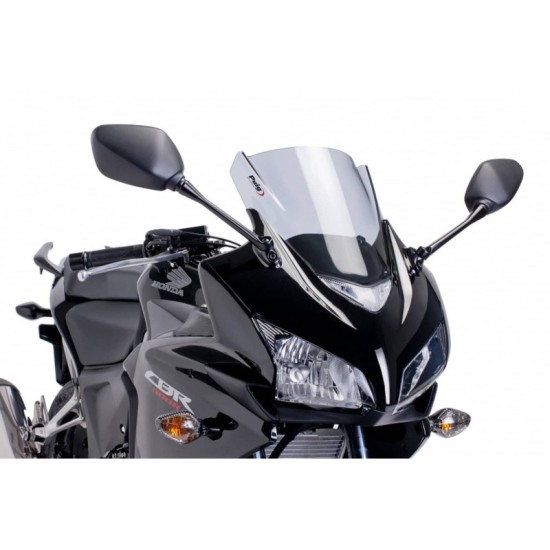 PUIG CUPOLINO Z-RACING HONDA CBR500R 2013-2015 FUME CHIARO PUIG CUPOLINO Z-RACING HONDA CBR500R 2013-2015 FUME CHIARO