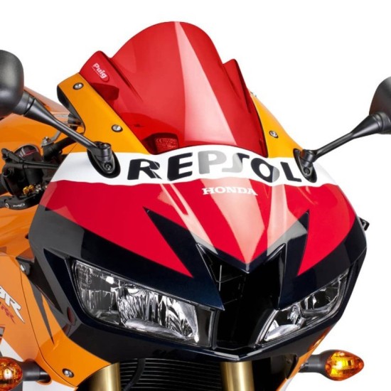 PUIG CUPOLINO Z-RACING HONDA CBR600RR 2013-2016 ROSSO PUIG CUPOLINO Z-RACING HONDA CBR600RR 2013-2016 ROSSO