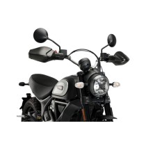 PUIG PARAMANI DUCATI SCRAMBLER 1100/SPORT/SPECIAL 2018-2020 NERO OPACO PUIG PARAMANI DUCATI SCRAMBLER 1100/SPORT/SPECIAL 2018-2020 NERO OPACO