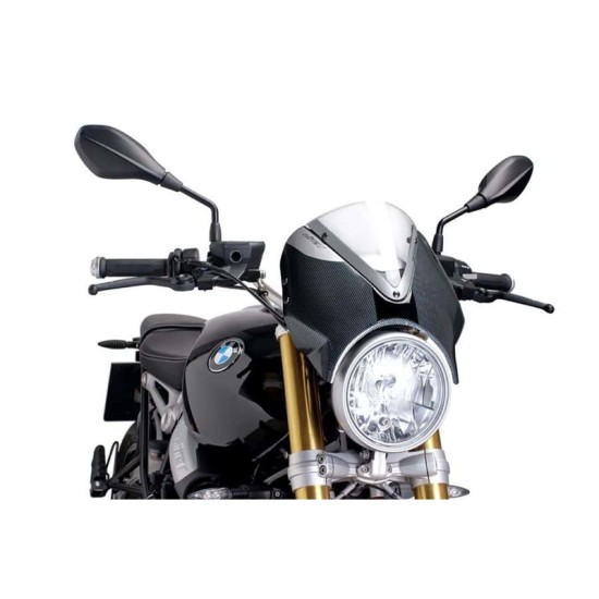 PUIG CUPOLINO RETRO BMW R NINE T 2014-2016 TRASPARENTE-CARBON PUIG CUPOLINO RETRO BMW R NINE T 2014-2016 TRASPARENTE-CARBON