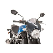 PUIG CUPOLINO RETRO SUZUKI SV650 2016-2023 FUME CHIARO-CARBON PUIG CUPOLINO RETRO SUZUKI SV650 2016-2023 FUME CHIARO-CARBON