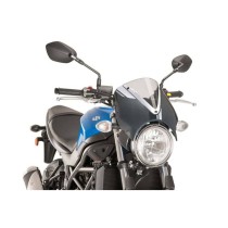 PUIG CUPOLINO RETRO SUZUKI SV650 2016-2023 TRASPARENTE-CARBON PUIG CUPOLINO RETRO SUZUKI SV650 2016-2023 TRASPARENTE-CARBON