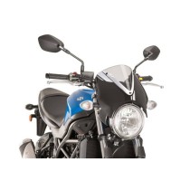 PUIG CUPOLINO RETRO SUZUKI SV650 2016-2023 TRASPARENTE-NERO PUIG CUPOLINO RETRO SUZUKI SV650 2016-2023 TRASPARENTE-NERO
