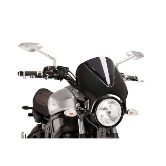 PUIG CUPOLINO RETRO YAMAHA XSR900 2016-2021 FUME SCURO-NERO PUIG CUPOLINO RETRO YAMAHA XSR900 2016-2021 FUME SCURO-NERO