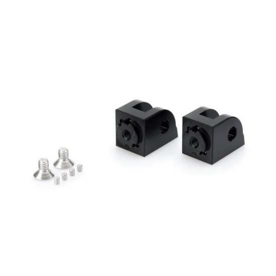PUIG ADATTATORI POGG. REGOLABILI CONDUCENTE HONDA CBR1000RR FIREBLADE 2004-2007 NERO PUIG ADATTATORI POGG. REGOLABILI CONDUCENTE HONDA CBR1000RR FIREBLADE 2004-2007 NERO