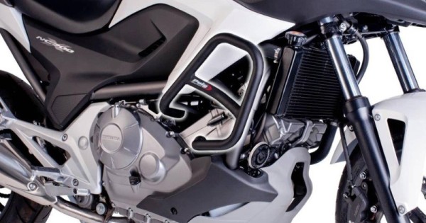 Puig 6641R Barre Extrémités Court Modèle Lot De 2 - Aluminium Usiné Pour BMW F700GS, F800GS, R1200RS, R1250RS