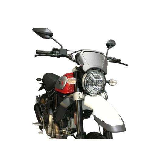 PUIG CARENATURA FRONTALE IN ALLUMINIO DUCATI SCRAMBLER DESERT SLED 2017-2022 SILVER PUIG CARENATURA FRONTALE IN ALLUMINIO DUCATI SCRAMBLER DESERT SLED 2017-2022 SILVER