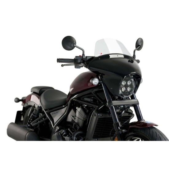 PUIG CUPOLINO BATWING SML TOURING HONDA CMX1100 REBEL 2021-2023 TRASPARENTE PUIG CUPOLINO BATWING SML TOURING HONDA CMX1100 REBEL 2021-2023 TRASPARENTE