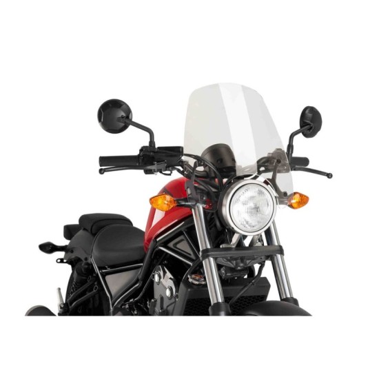 PUIG CUPOLINO NAKED N.G. TOURING HONDA CMX300 REBEL 2017-2020 TRASPARENTE PUIG CUPOLINO NAKED N.G. TOURING HONDA CMX300 REBEL 2017-2020 TRASPARENTE