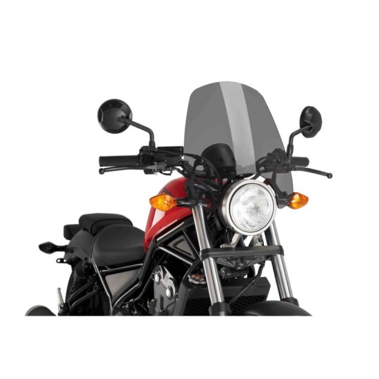 PUIG CUPOLINO NAKED N.G. TOURING HONDA CMX500 REBEL 2017-2019 FUME SCURO PUIG CUPOLINO NAKED N.G. TOURING HONDA CMX500 REBEL 2017-2019 FUME SCURO