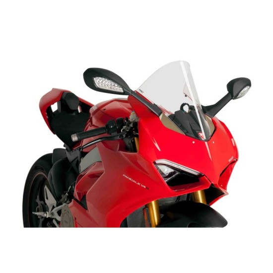 PUIG CUPOLINO R-RACER DUCATI PANIGALE V4 2018-2019 TRASPARENTE PUIG CUPOLINO R-RACER DUCATI PANIGALE V4 2018-2019 TRASPARENTE