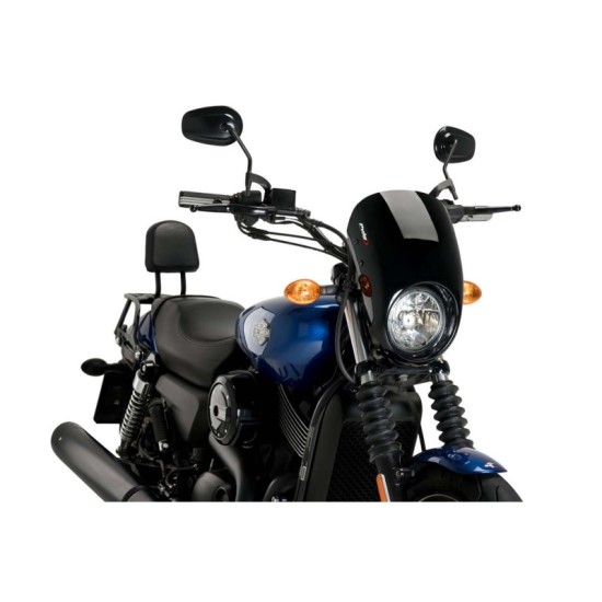 PUIG CUPOLINO SEMICARENATO ANARCHY HARLEY D. STREET 750 XG750 2015-2020 NERO PUIG CUPOLINO SEMICARENATO ANARCHY HARLEY D. STREET 750 XG750 2015-2020 NERO