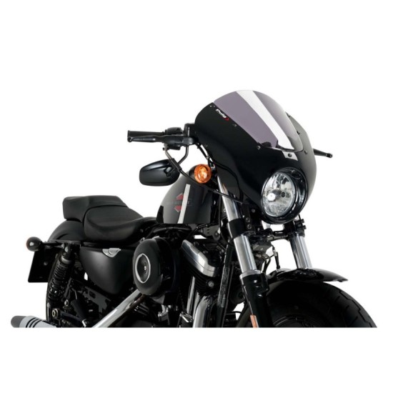 PUIG CUPOLINO SEMICARENATO DARK NIGHT HARLEY D. SPORTSTER FORTY-EIGHT XL1200X 2015-2020 FUME CHIARO PUIG CUPOLINO SEMICARENATO DARK NIGHT HARLEY D. SPORTSTER FORTY-EIGHT XL1200X 2015-2020 FUME CHIARO
