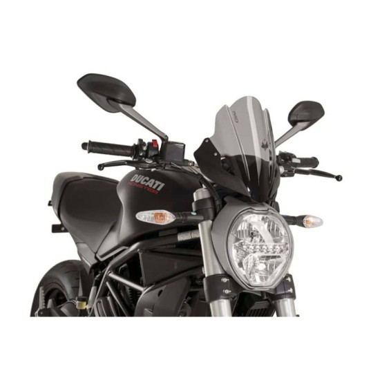 PUIG CUPOLINO SPORT DUCATI MONSTER 821 2014-2017 FUME SCURO PUIG CUPOLINO SPORT DUCATI MONSTER 821 2014-2017 FUME SCURO
