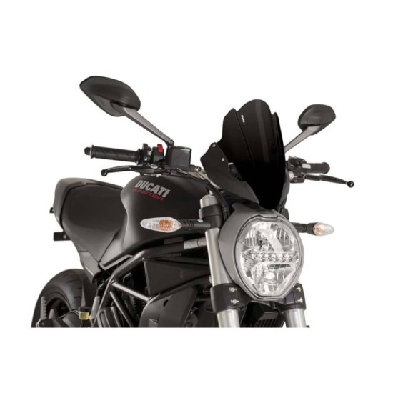 PUIG CUPOLINO SPORT DUCATI MONSTER 821 2014-2017 NERO PUIG CUPOLINO SPORT DUCATI MONSTER 821 2014-2017 NERO