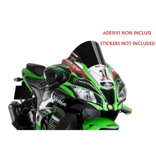 PUIG CUPOLINO R-RACER KAWASAKI ZX-2010R 2016-2020 NERO PUIG CUPOLINO R-RACER KAWASAKI ZX-2010R 2016-2020 NERO