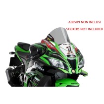 PUIG CUPOLINO R-RACER KAWASAKI ZX-2010R SE 2018-2020 FUME CHIARO PUIG CUPOLINO R-RACER KAWASAKI ZX-2010R SE 2018-2020 FUME CHIARO