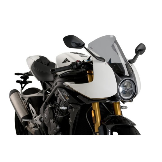 PUIG CUPOLINO R-RACER TRIUMPH SPEED TRIPLE 1200 RR 2022-2023 FUME CHIARO PUIG CUPOLINO R-RACER TRIUMPH SPEED TRIPLE 1200 RR 2022-2023 FUME CHIARO