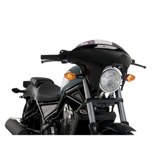 PUIG CUPOLINO BATWING SML SPORT HONDA CMX500 REBEL 2017-2019 FUME CHIARO