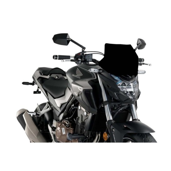 PUIG CUPOLINO NAKED N.G. SPORT HONDA CB500F 2022-2023 NERO PUIG CUPOLINO NAKED N.G. SPORT HONDA CB500F 2022-2023 NERO