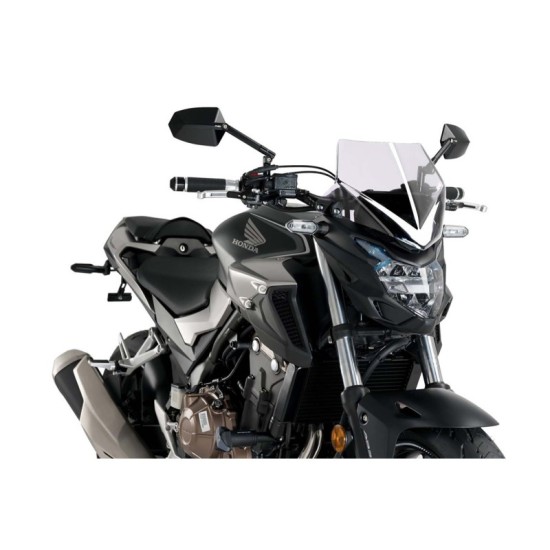 PUIG CUPOLINO NAKED N.G. SPORT HONDA CB500F 2022-2023 TRASPARENTE PUIG CUPOLINO NAKED N.G. SPORT HONDA CB500F 2022-2023 TRASPARENTE