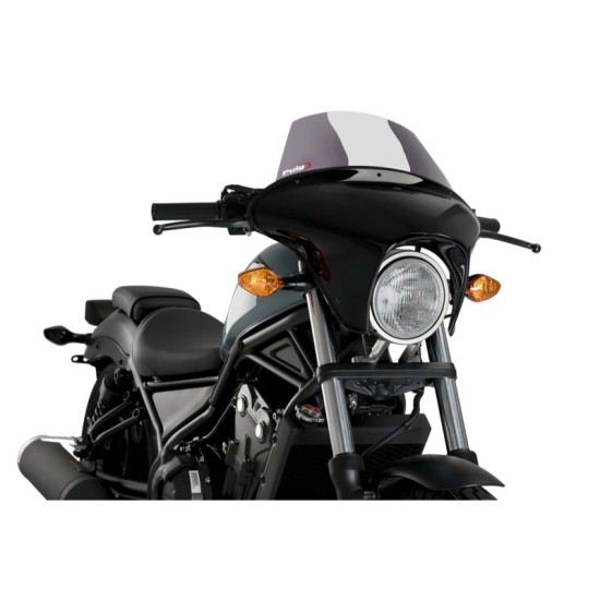 PUIG CUPOLINO BATWING SML TOURING HONDA CMX500 REBEL 2017-2019 FUME CHIARO PUIG CUPOLINO BATWING SML TOURING HONDA CMX500 REBEL 2017-2019 FUME CHIARO