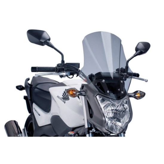 PUIG CUPOLINO TOURING PLUS HONDA NC750S 2016-2020 FUME CHIARO PUIG CUPOLINO TOURING PLUS HONDA NC750S 2016-2020 FUME CHIARO