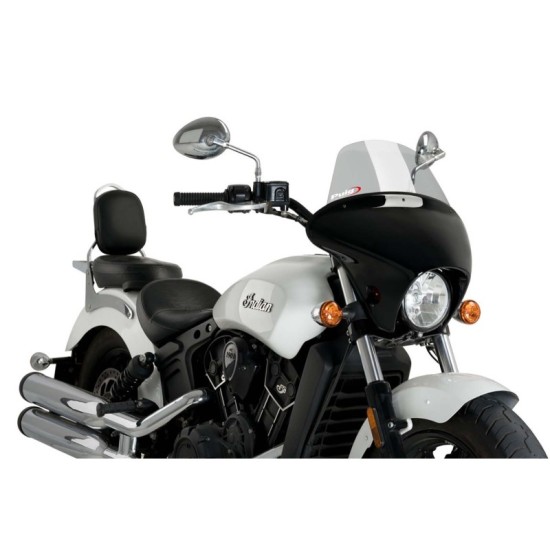 PUIG CUPOLINO BATWING SML TOURING INDIAN SCOUT 2015-2023 FUME CHIARO